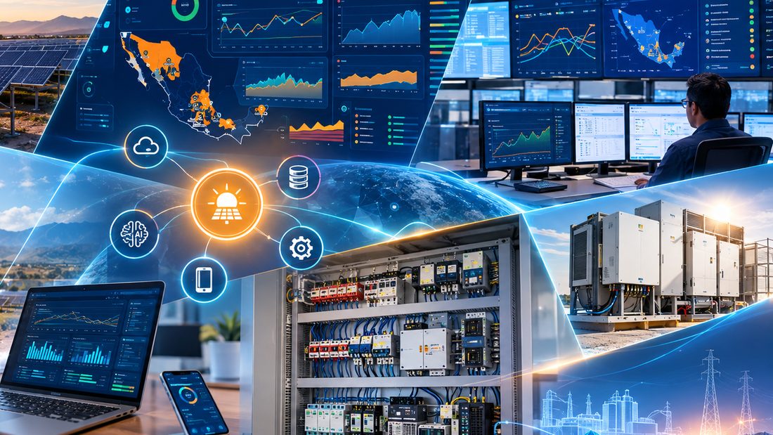 Pantalla de un sistema SCADA desarrollado por LatDev